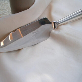 Christofle pelle coupante de service gâteau tarte glace  modèle perles