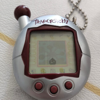 Bandai Wiz Tamagotchi Connection V4 Silver Chocolate 2004 fonctionnel