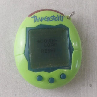 Ancien jeu électronique, Tamagotchi plus, vert / green, Bandai 2004