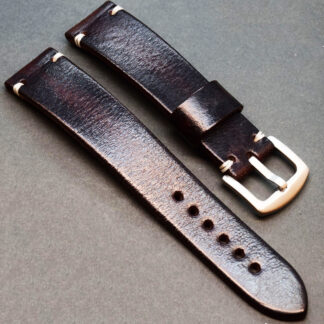 Bracelet de Montre Strape en cuir, Vintage 18 20 22 24 26 mm buffle watch Band