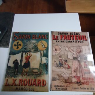 affiches publicitaires Plastifiées