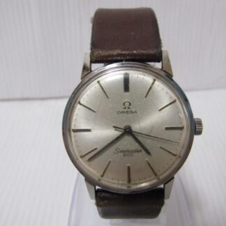 Omega Seamaster 600 Vintage Argent Manuel Automatique Montre Hommes Authentique