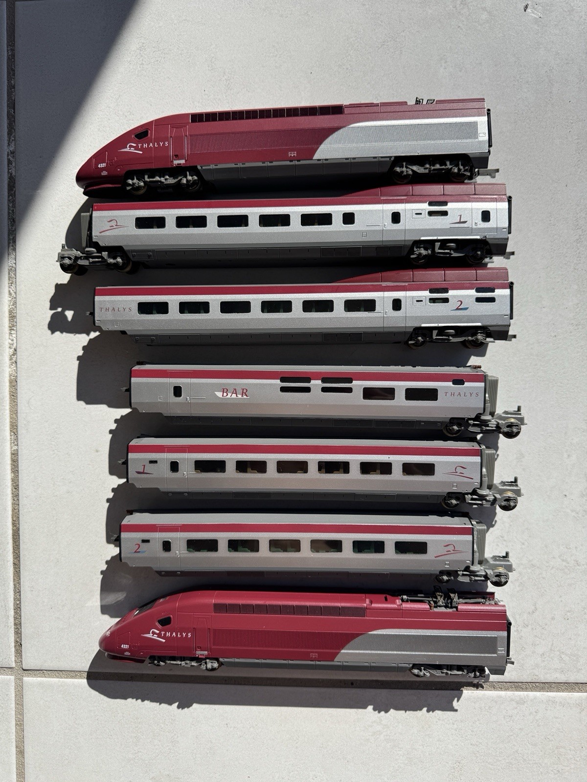 Lima Collection TGV Thalys PBKA Digitalisée Ho