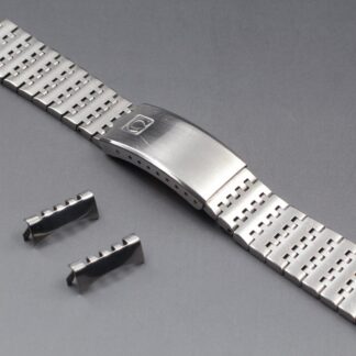 Bracelet homme vintage presque comme neuf OMEGA ST1286.249.1 18mm acier...