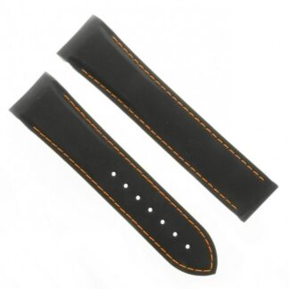 Omega Sangle Caoutchouc Noir 22/20 MM Seamaster Planet II 600mt 45,5 Cal 8