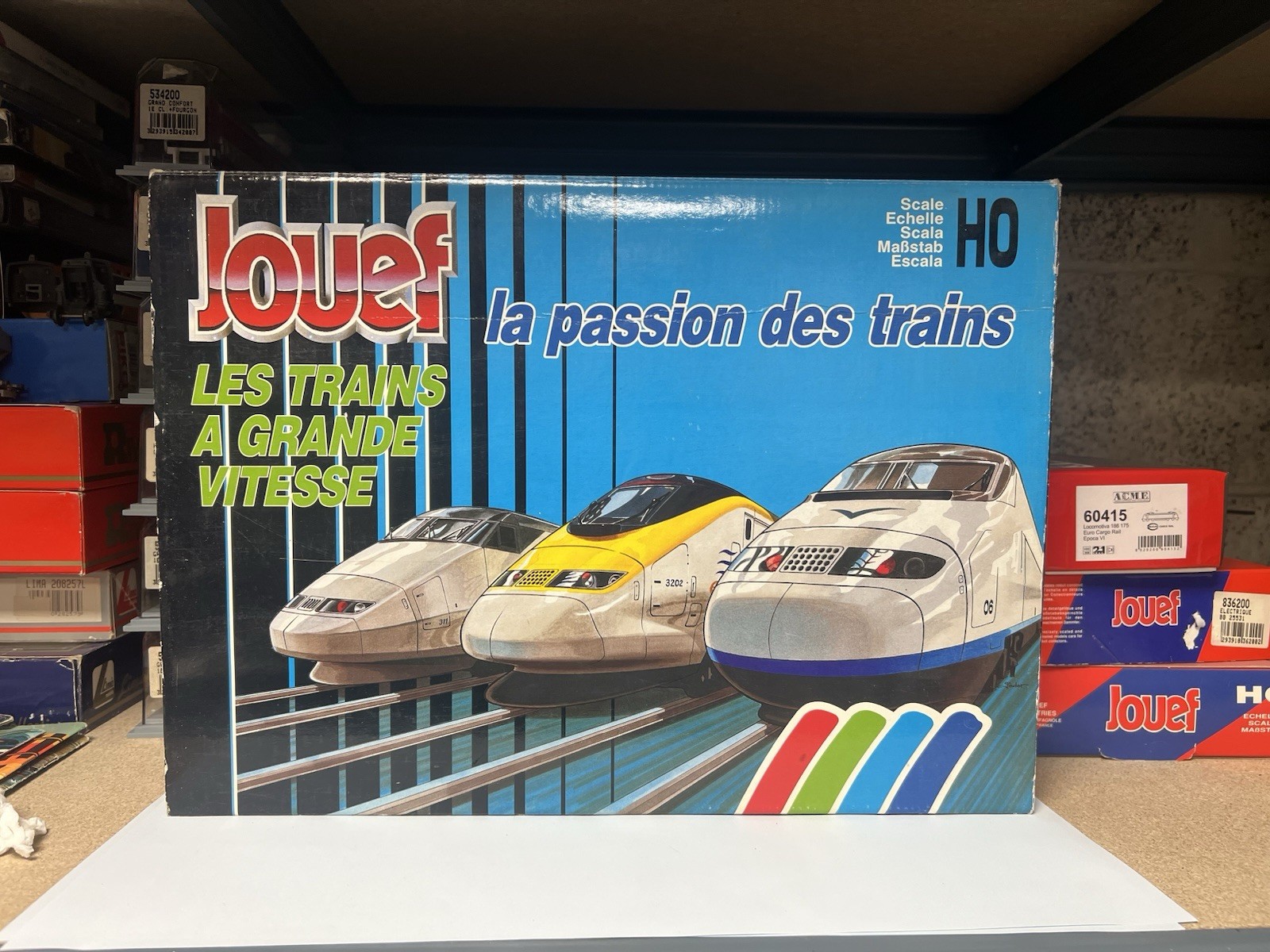 JOUEF CHAMPAGNOLES TGV EUROSTAR COFFRET HO REF 748300