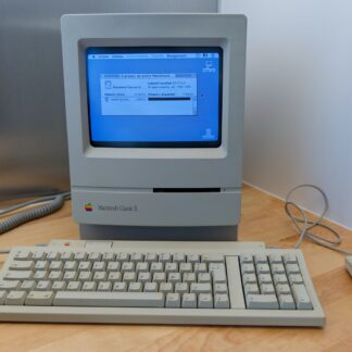 Apple Macintosh Classic II (M4150), 10 Mo RAM, SCSI2SD, FPU + extras