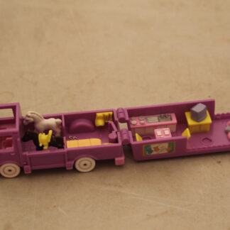 VINTAGE - POLLY POCKET BLUEBIRD VAN CHEVAUX - 1994