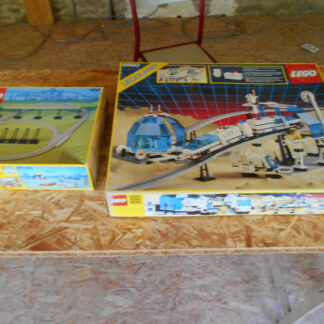 LEGO Monorail Futuron 6990 et 6347 piste accessoire 1991 avec boites et notice