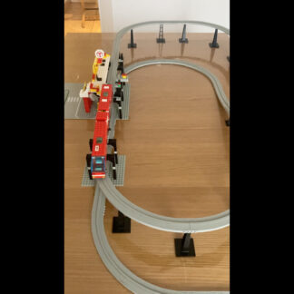 LEGO 6399 Monorail Airport Shuttle - Train Lego vintage - COMPLET ET FONCTIONNEL