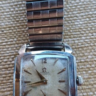 montre Omega acier vintage