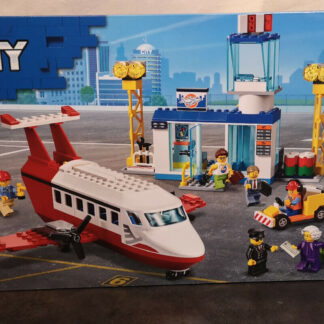 LEGO CITY 60261 -  L'aéroport central-avion- Neuf et scellé