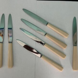 7 Couteaux À Dessert Art Deco