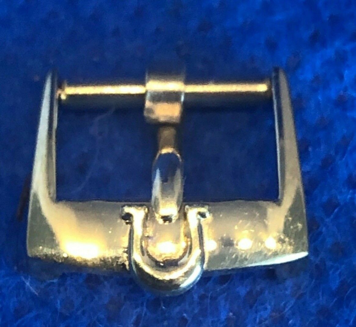Boucle Bracelet Montre OMEGA Plaqué OR Uhrenband schnallen band buckle 9 mm