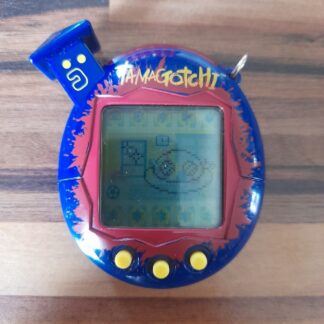Tamagotchi V5 Familitchi Rouge Bleu Rare 2004 Bandaï