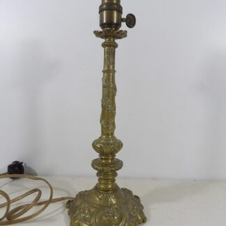 Pied de lampe bronze Art Nouveau art déco