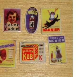 Série complète Les plaques publicitaires