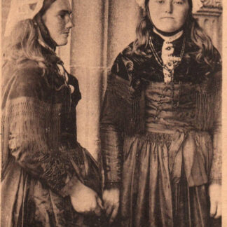 CPA 29 - OUESSANT (Finistère) - 6376. Jeunes Filles Ouessantines