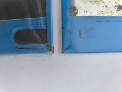 Ancienne Tôles Publicitaires Glace Gervais No Plaque Émaillée