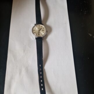 Vintage OMEGA Geneve Automatic Silver Dial 20mm Women's