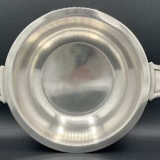 Coupe Christofle métal argenté à anses Art déco, modèle Luc Lanel