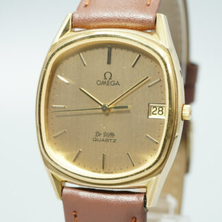 *NEAR MINT* Montre Homme Vintage 1979 OMEGA De Ville Cal.1332 Qz Gold...
