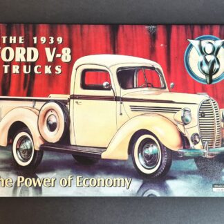 Plaque publicitaire Ford V8 Pick UP Vintage