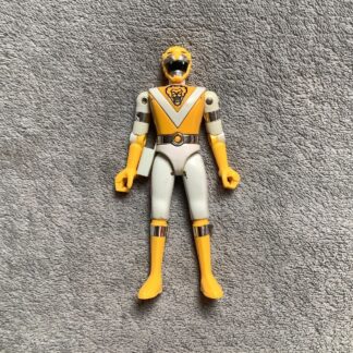 Figurine Bioman 3 Liveman Lion Jaune Bandai 1988