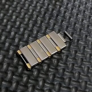 Bracelet de montre OMEGA Constellation neuf authentique maillons 12 mm 4 mail...