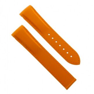 Omega Sangle Caoutchouc Orange 20/18 MM Seamaster Planet Ocean II 600mt 42 Ca