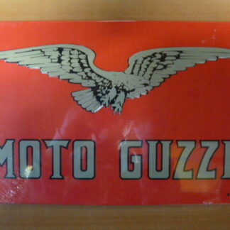 PB55 PLAQUES PUBLICITAIRE tolée age d'or de l'Automobile n68 20*28cm MOTO GUZZI