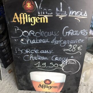 plaque publicitaire bière Ardoise