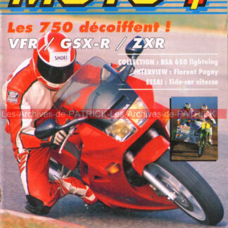 MOTO 1  81 Coupe KAWASAKI 250 KR1-S ZXR HONDA RS 750 D VFR BSA 650 SUZUKI GSX-R