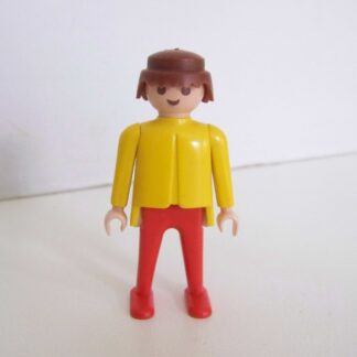 PLAYMOBIL (3617) HOMME VINTAGE - Homme Jaune & Rouge 3469 3555 3561