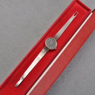 Omega Vintage Femmes Bracelet-Montre, 14 Carat / 585er or Blanc, 711.7280 N