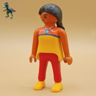 Playmobil-figurine-femme-médiéval-victorien-western-ferme-ville life-cirque 2V