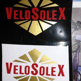 SOLEX AUTOCOLLANT DE CADRE 2200-3800 fond noir ;fond blanc ou sans fond (auchoix