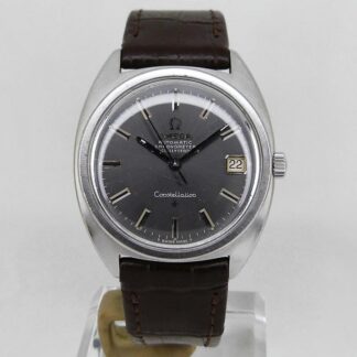Montre OMEGA 168.017SP Constellation C-Line Chronomètre Cal.564 Gris Antique ...