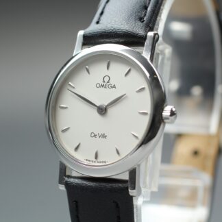 Montre Femme Vintage Omega De Ville Réf.595.1111 Quartz Silver Dial [Near Mint]