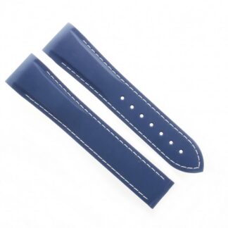 Omega Sangle Caoutchouc Bleu 22/20 MM Seamaster Planet II 600mt 45,5 Cal 93