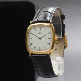 [NEUF] Montre Vintage Homme OMEGA De Ville Cal.1378 Cadran Romain Quartz Du...