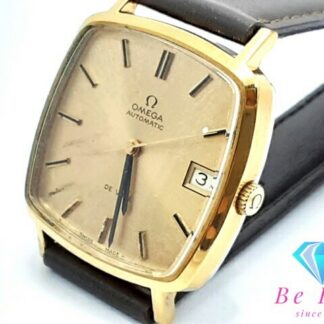 Montre-Bracelet OMEGA De Ville AT MD1620060 Or SS GP Cuir Auto Analog Watch