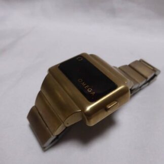 OMEGA Digital time computer wristwatch Quartz Wrist size 18cm