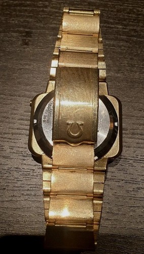 VINTAGE OMEGA TIME LED COMPUTER CONSTELLATION Gold (No Movement)