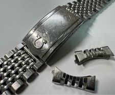 Véritable OMEGA 1037/161 18mm Lug Vintage Watch Band Bracelet Belt #623