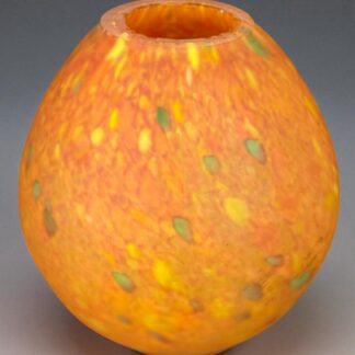 Pied de lampe boule en pâte de verre ancien style Art Deco luminaire vintage