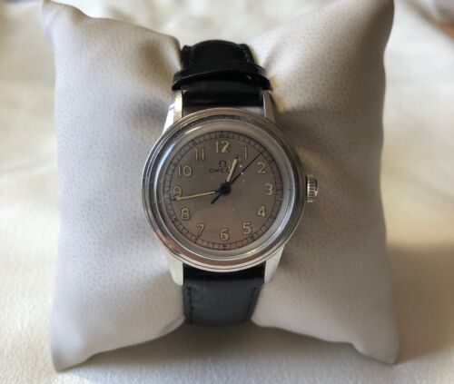 Vintage Original Omega Waterproof Model + Depose Watch