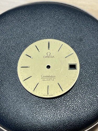 Omega Constellation Quartz NCB 3767 Gold Tone Dial Authentic