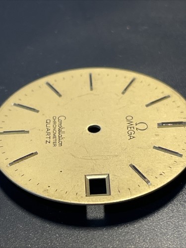 Omega Constellation Quartz NCB 3767 Gold Tone Dial Authentic