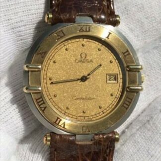 OMEGA CONSTELLATION QUARTZ CAL.1379  MENS 33mm GOLD 18K & STEEL SWISS MADE
